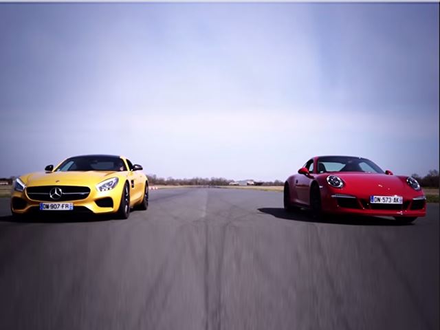 AMG GT S vs Porsche