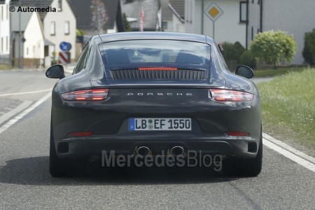 Spy-Shots of Cars Porsche 911 facelift