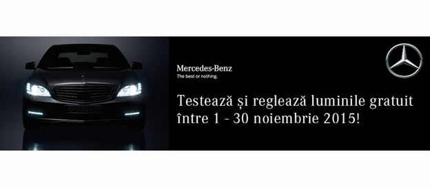 Mercedes-Benz test gratuit de lumini 2