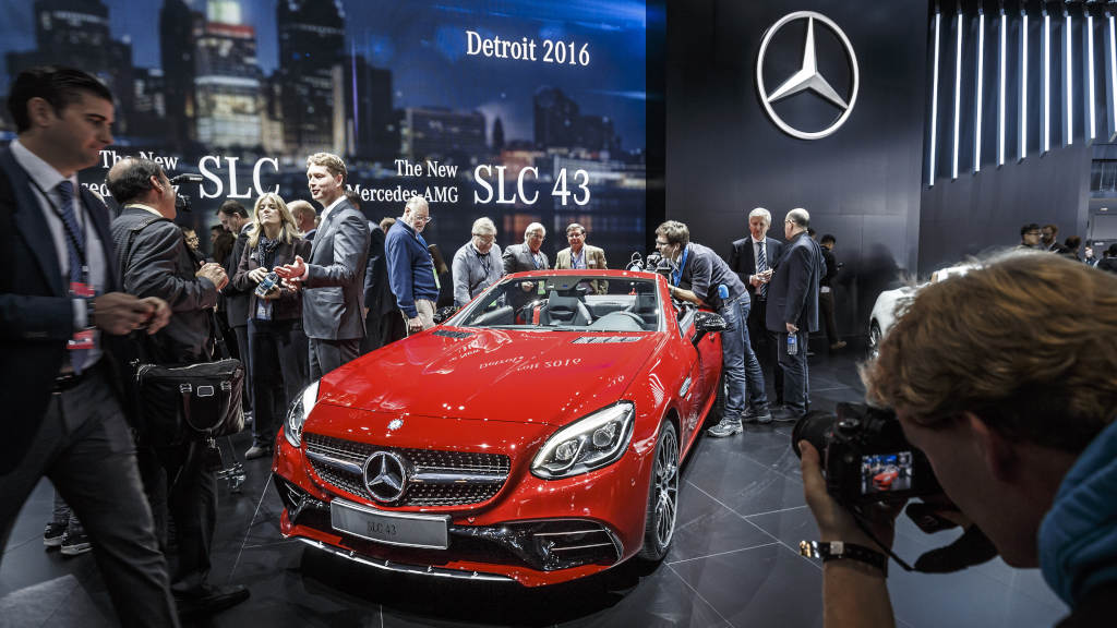 Mercedes-Benz at the NAIAS, Detroit 2016 mașini de vis