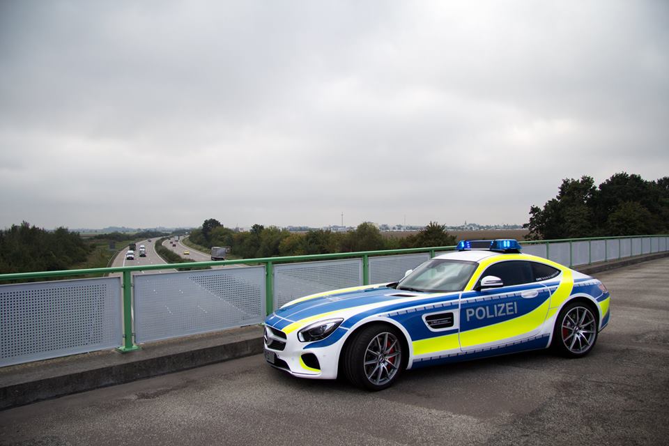 AMG GT masina de politie