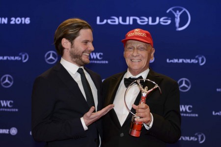 Daniel Bruhl & Niki Lauda Premiile Laureus