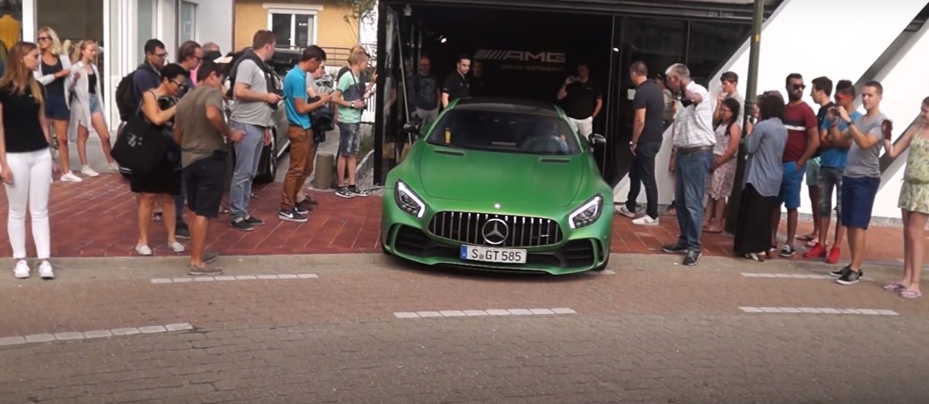 Mercedes-AMG GT R spotted