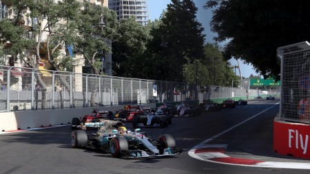 Lewis Hamilton Baku 2