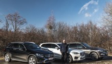 test comparativ Mercedes GLC, BMW X3, Volvo XC60 (3)