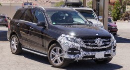 Mercedes-Benz ML facelift și o nouă versiune Plug-in Hybrid