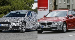 Noul Audi A4 și BMW Seria 3 facelift: Rivalii C-Class