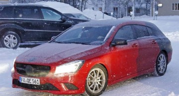 CLA Shooting Brake filmat înaintea Salonului Auto de la Paris
