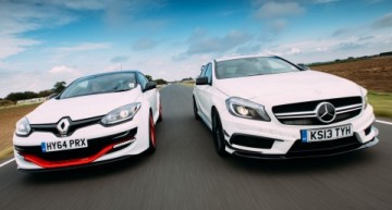 Mercedes-Benz A 45 AMG vs Renault Megane RS Trophy-R