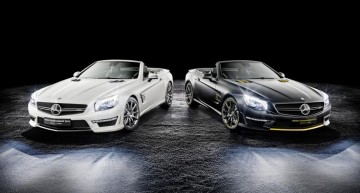 Ediție specială exclusivă SL 63 AMG, dedicată lui Hamilton și Rosberg