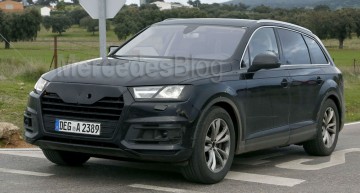 Audi Q7 la Salonul Auto de la Detroit cu câteva luni înainte de ML facelift