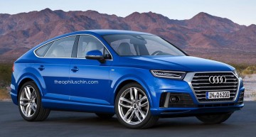 Cineva și l-a imaginat pe Audi Q6, un echivalent pentru noul GLE Coupe