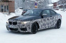 BMW M2 Coupe spionat în timpul testelor în Germania
