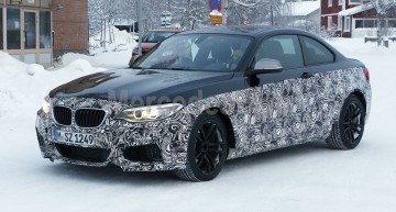 BMW M2 Coupe spionat în timpul testelor în Germania
