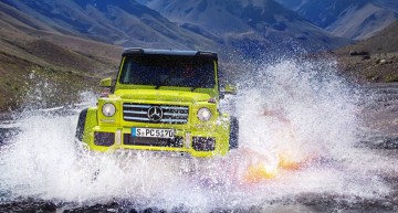 Mercedes de aventuri extreme: Mercedes-Benz G500 4×4². Video