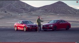 Motor Trend compară Mercedes CLA 45 AMG cu BMW M235i