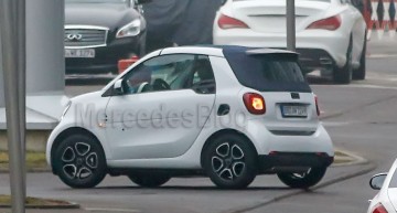 smart fortwo cabrio: cu plafon textil din 2016