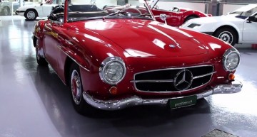 VIDEO: Descoperiți frumusețea unui Mercedes-Benz clasic: 190 SL