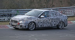 Fotografii spion cu BMW Seria 1 Sedan. Rivalul CLA-ului surprins din nou
