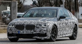 Noul BMW Seria 7 – Rivalul lui Mercedes S 65 AMG spionat în haine M