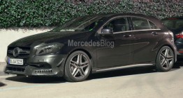 Mai multă putere pentru Mercedes-Benz A 45 AMG facelift – primele fotografii spion