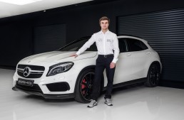 Uite un clip cu Lucas Auer, noul-venit în echipa Mercedes-Benz DTM