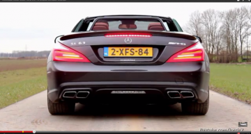 Cum sună V8-ul biturbo AMG  de 5,5 litri de la SL 63 AMG (video)