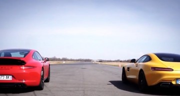 O nouă provocare: Mercedes-AMG GT S vs Porsche 911 Carrera