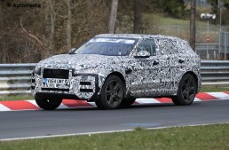 Jaguar F-Pace a fost surprins din nou – fotografii spion