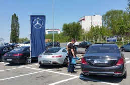 Caravana Mercedes-Benz s-a oprit în Craiova și Târgu Jiu