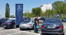 Caravana Mercedes-Benz s-a oprit în Craiova și Târgu Jiu