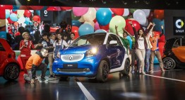 Live de la Salonul Auto de la Shanghai: Noul smart fortwo