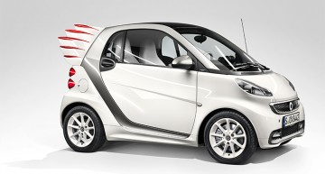 Smart fortwo prinde aripi – Zboară, puiule, zboară!