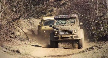 Răpitor și Prădător: camioneta americană Ford Raptor față-n față cu neamțul G500 4×4²