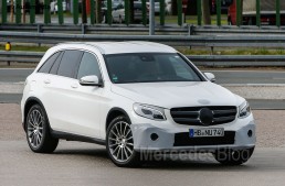 Fotografii ale noului Mercedes-Benz GLC (aproape) demascat
