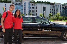 Cea mai bună jucatoare de squash din lume s-a plimbat cu un Mercedes la București