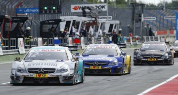 Motorsports: DTM race Lausitzring,  #12 Daniel Juncadella (ESP, Muecke Motorsport, Mercedes-AMG C63 DTM)