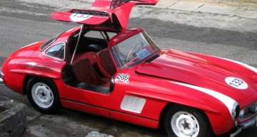 Mercedes-ul 300SL al unui fost președinte salvat de la rugină