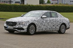 Noul Mercedes-Benz E-Class spionat în versiunea AMG