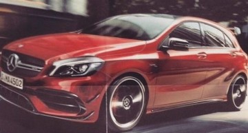 PREMIERĂ MONDIALĂ. Mercedes-Benz A 45 AMG facelift demascat