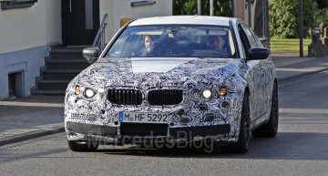 Primele fotografii spion cu noul BMW M5, rival pentru Mercedes-AMG E 63