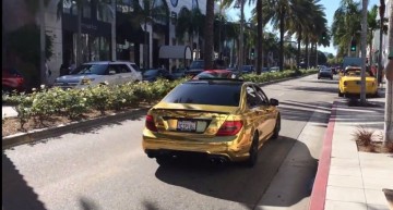 Aurul din parcare: Mercedes C63 AMG