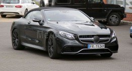Mercedes-AMG S 63 Cabrio dezvăluit înainte de vreme