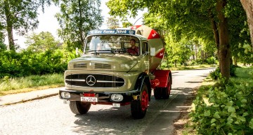 Betoniera Mercedes din 1924 – Un camion beton!