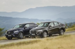 Exclusiv: primul test comparativ Mercedes GLE 350 d Coupe vs BMW X6 40d