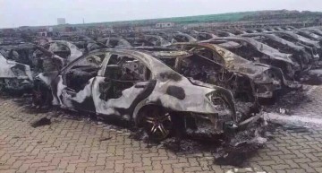 Limuzine S-Class tunate de Brabus distruse în exploziile de la Tianjin