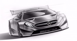 Mașina de DTM Mercedes-AMG C 63 2016 dezvăluită