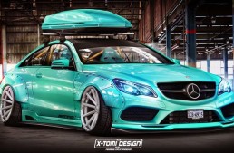 Tuning virtual – Mercedes-Benz E-Class Coupe by X-Tomi Design