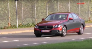 Noul Mercedes E-Class 2016 surprins din nou pe cameră