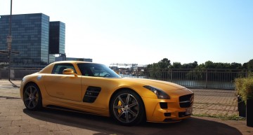 O cometă în Germania – Mercedes SLS AMG GT